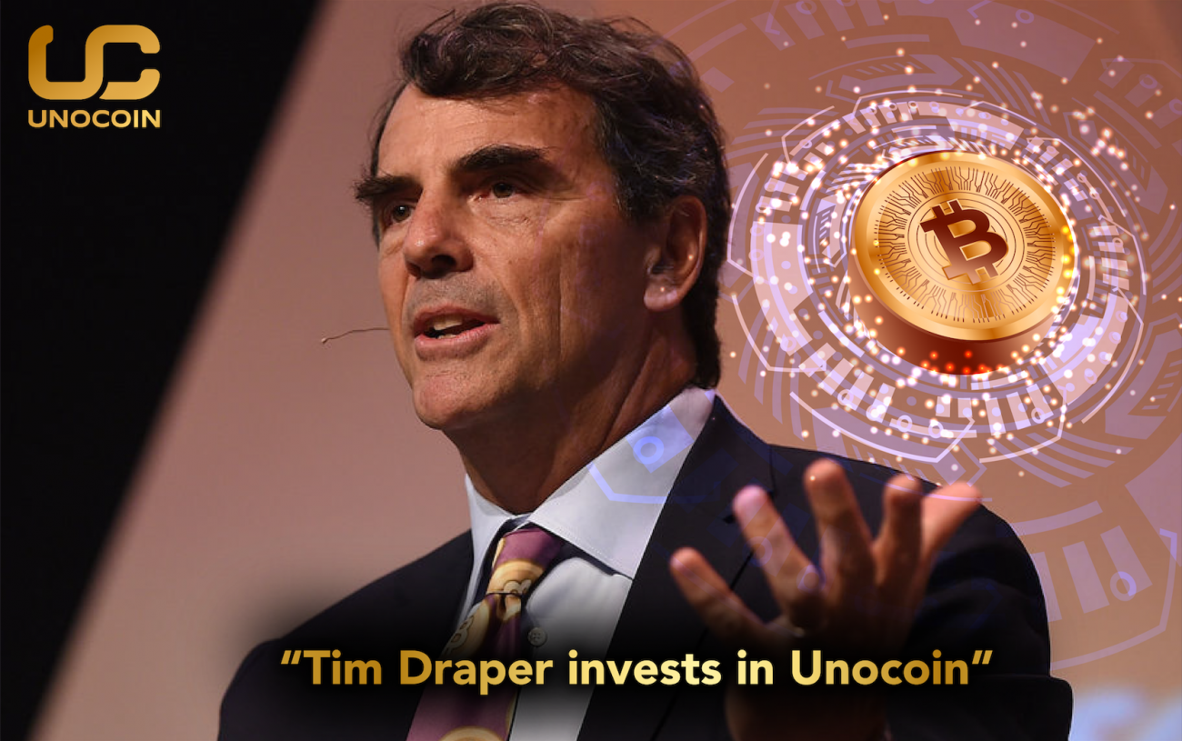 India’s First Crypto Exchange, Unocoin, Raises Funding from Tim Draper in Targeted US$5 million Series A Round