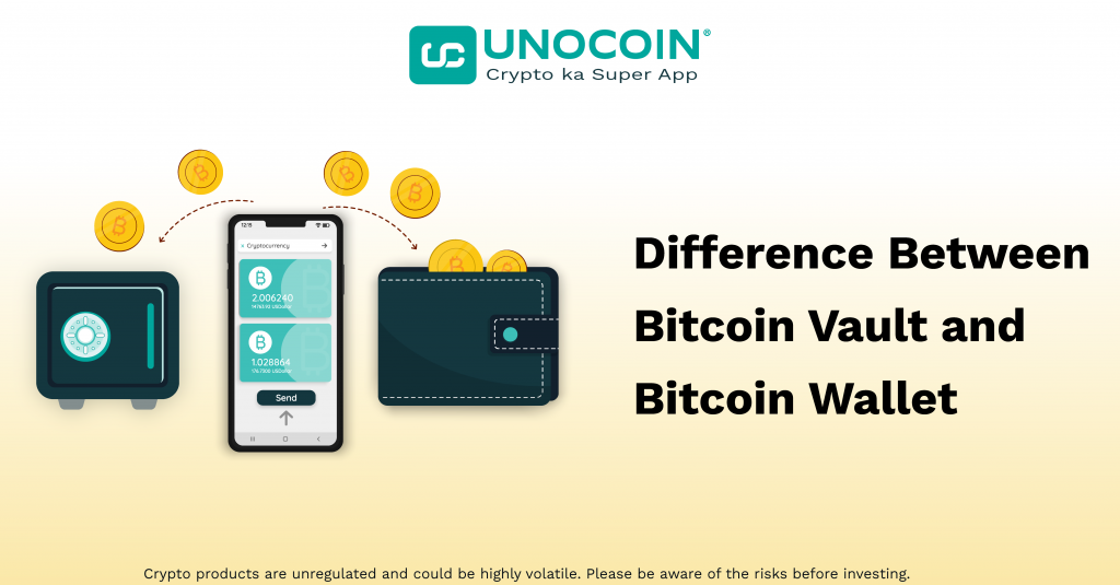 Difference Between Bitcoin Vault and Bitcoin Wallet and Exchange Wallet.