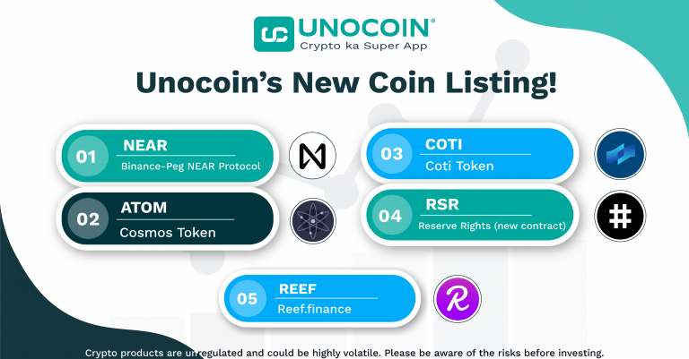 NEW LIST OF COINS LAUNCHED ON UNOCOIN