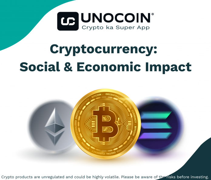 Analysis of social and economic impact of cryptocurrency