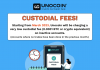 Starting March 2023 , Unocoin introduces custodial fees Starting from March 2023 Unocoin introduces custodial fees
