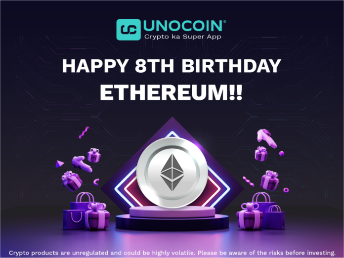 Celebrating Ethereum's 8th Anniversary: A Journey of Innovation and Growth