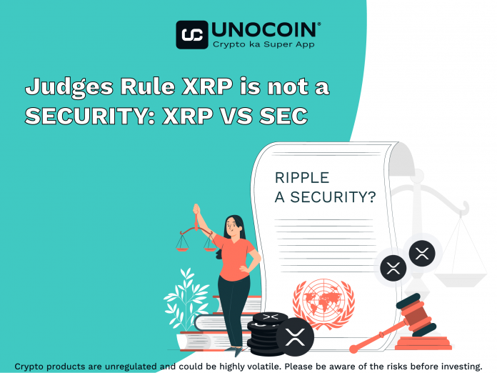 Legal Victory for Ripple's XRP: Judge Rules Programmatic Sales Not Securities