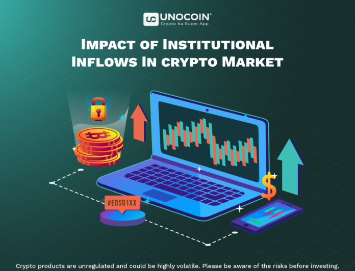 Impact of Institutional Inflows In crypto Market_Twitter