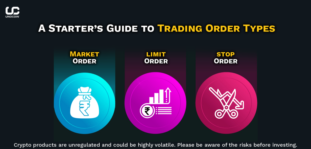 A Starter’s Guide to Trading Order Types - Market, Limit, and Stop Orders in Crypto