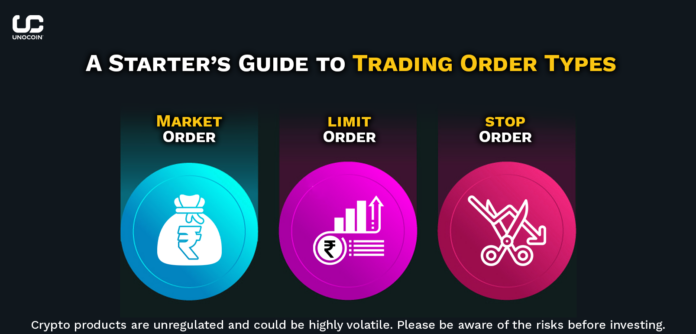 A Starter’s Guide to Trading Order Types - Market, Limit, and Stop Orders in Crypto