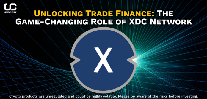 Unlocking Trade Finance - The Game-Changing Role of XDC Network.