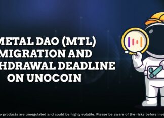 Important Announcement: Metal DAO (MTL) Migration & Withdrawal Deadline on Unocoin MTL Migration