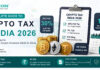 Crypto Tax in India 2026 The Complete Guide to 30% Tax, 1% TDS & ITR Filing Complete guide to crypto tax in India 2026 — showing 30% flat tax rate on cryptocurrency gains, 1% TDS rules, and ITR filing requirements for Indian crypto investors on Unocoin