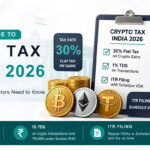 Complete guide to crypto tax in India 2026  showing 30 flat tax rate on cryptocurrency gains 1 TDS rules and ITR filing requirements for Indian crypto investors on Unocoin