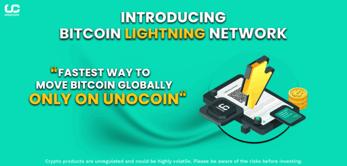 Bitcoin lightning Network on Unocoin