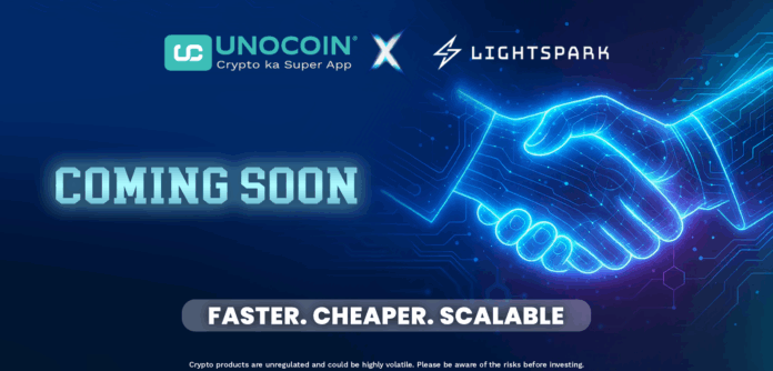 Unocoin and light spark integration