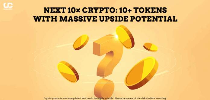 Next 10x Crypto - 10+ Tokens with Massive Upside Potential