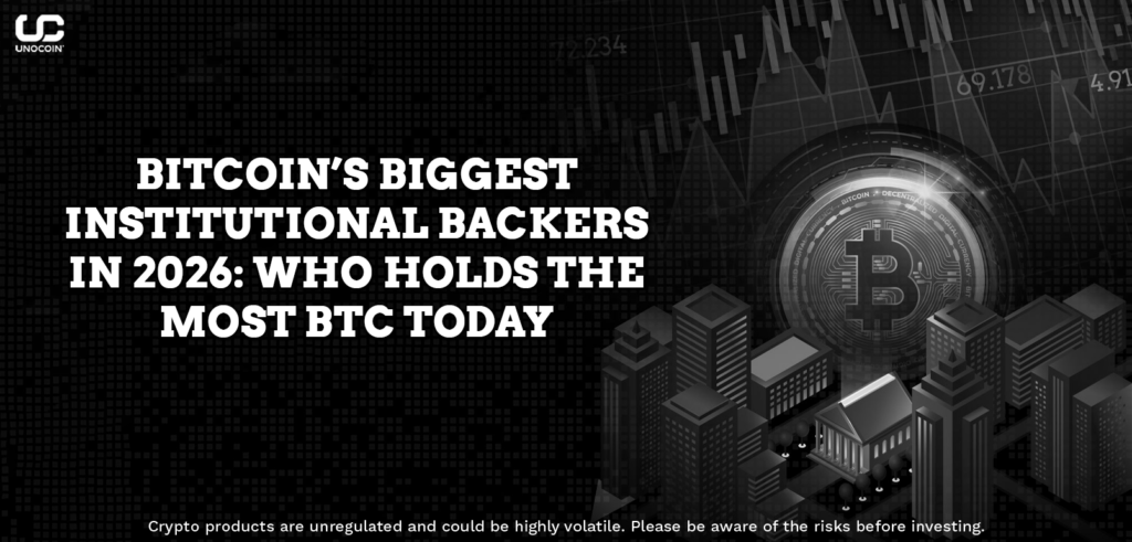 Bitcoin’s Biggest Institutional Backers in 2026 - Who Holds the Most BTC Today