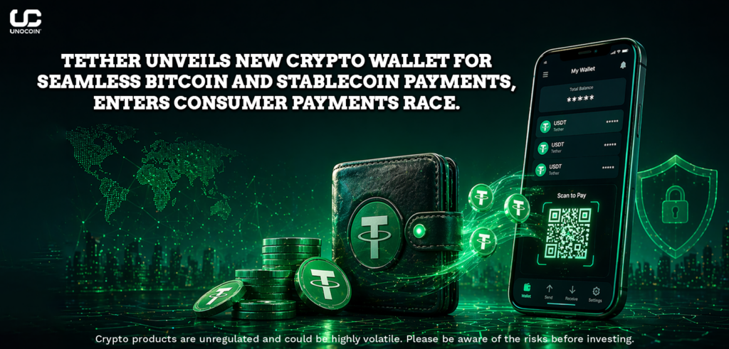 Tether Unveils New Crypto Wallet for Seamless Bitcoin and Stablecoin Payments