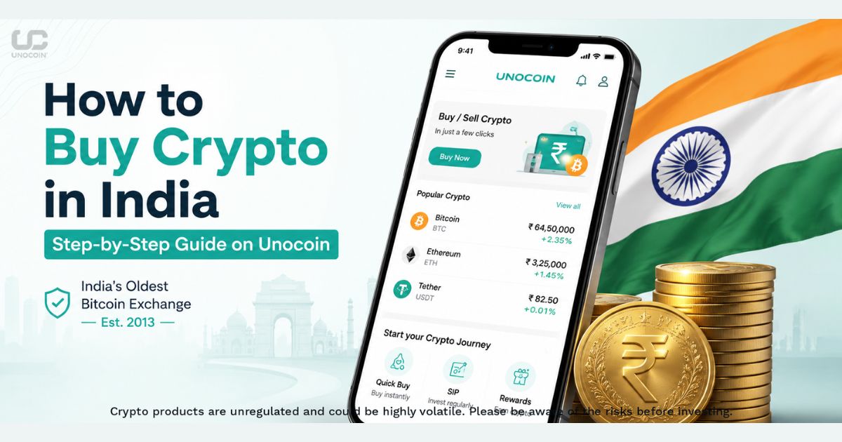 How to Buy Crypto in India Step-by-Step Guide 2026 | Unocoin Blog