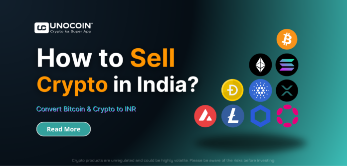 Learn how to sell cryptocurrency in India with Unocoin. Convert Bitcoin, SHIB, ETH, and other crypto to INR, withdraw funds to your bank account, and understand crypto taxes.