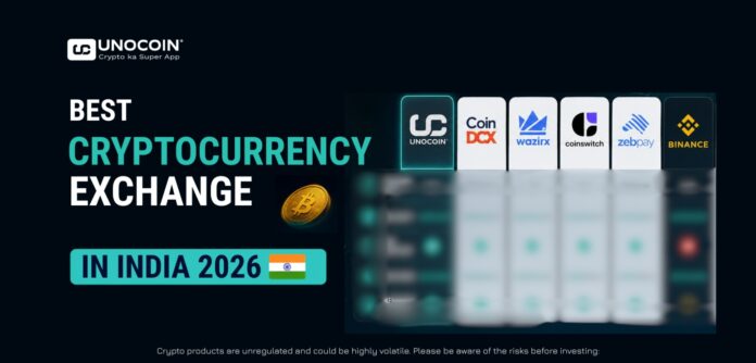 Looking for the best cryptocurrency exchange in India? Compare Unocoin, CoinDCX, WazirX, CoinSwitch, ZebPay, Binance, and KuCoin on fees, security, INR support, KYC, and more.