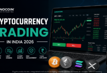 How to Trade Cryptocurrency in India (Beginner Guide 2026) Complete beginner's guide to cryptocurrency trading in India 2026 — how to trade Bitcoin, Ethereum, Solana and XRP on Unocoin with market orders, limit orders, and chart basics explained in simple terms