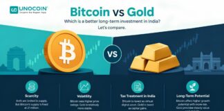 Bitcoin vs Gold: Which Is Better for Long-Term Investment in India? Bitcoin vs Gold comparison for Indian investors — side-by-side analysis of scarcity, volatility, tax treatment and long-term investment potential in India 2026