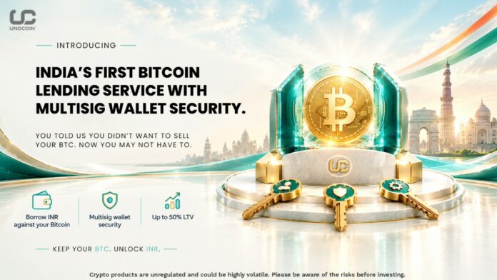 Bitcoin-Backed INR Lending with a Multisig Wallet